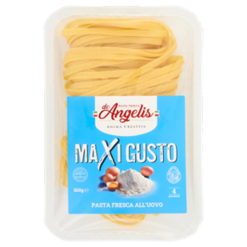 De Angelis Maxi Gusto Pasta Fresca All'Uovo Tagliatelle 500 g