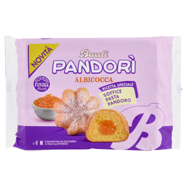 Bauli Pandorì Albicocca 4 x 42 g