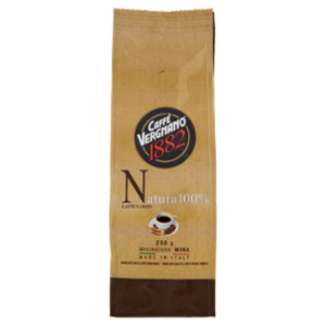 Caffè Vergnano 1882 Natura 100% Caffè e Orzo 250 g