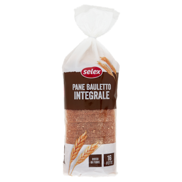 Selex Pane Morbido Integrale a Fette 400 g