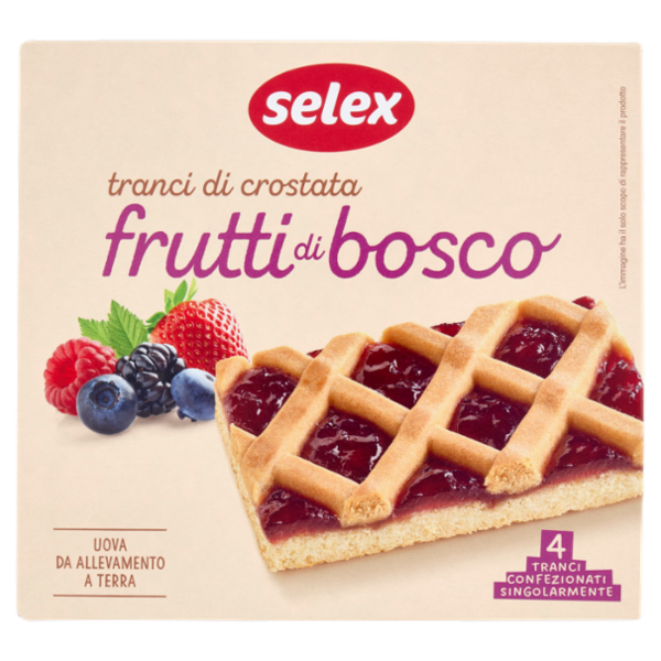 Selex Trancio di Crostata ai Frutti di Bosco 200 g