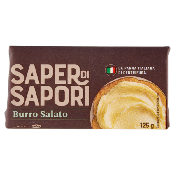 Selex Saper di Sapori Burro Salato 125 g