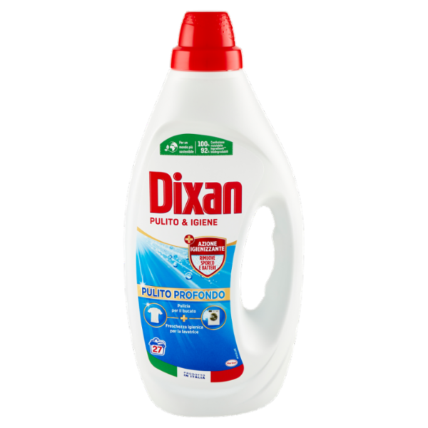 DIXAN Liquido Pulito & Igiene 27 Lavaggi 1.215 ml