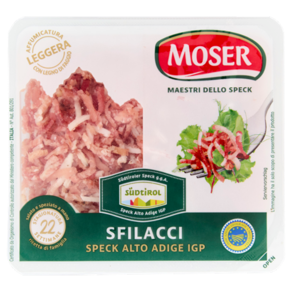 Moser Sfilacci Speck Alto Adige IGP 0,060 kg