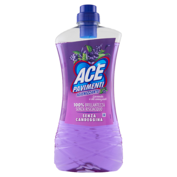 Ace Pavimenti Igienizzante Lavanda e oli essenziali Senza Candeggina 1 L
