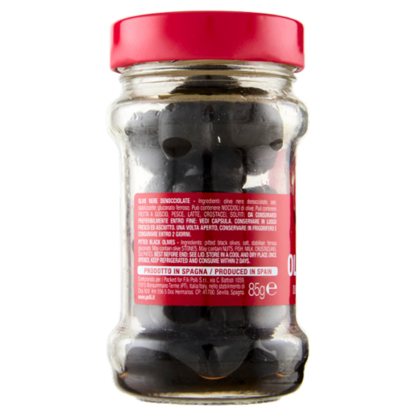 Polli Olive Nere Denocciolate 85 g
