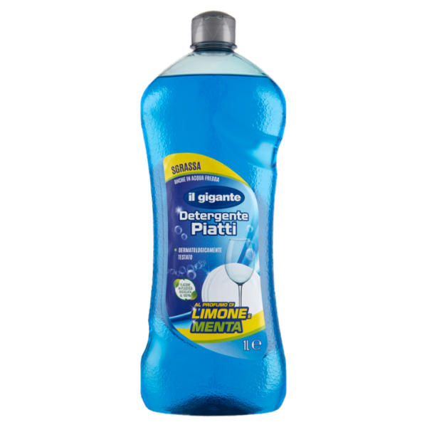 IL GIGANTE Detergente Piatti al Profumo di Limone Menta 1 L