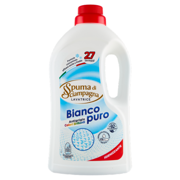 Spuma di Sciampagna Lavatrice Bianco puro 1215 ml