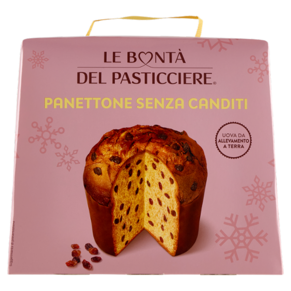 Le Bontà del Pasticciere Panettone Senza Canditi 900 g