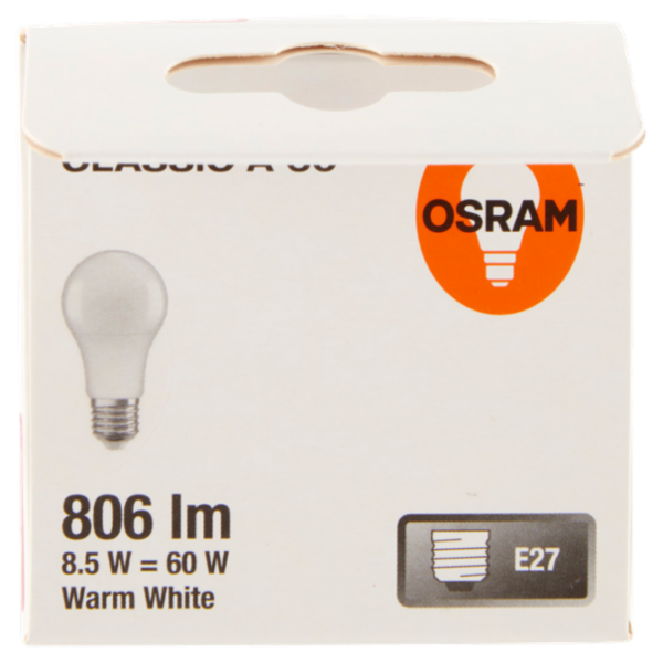 Osram Led Star Classic A 60 Warm White 8.5 W E27
