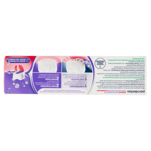 Parodontax Dentifricio Gengive Forti & Protette con Acido Ialuronico Gusto Menta Fresca 75 ml