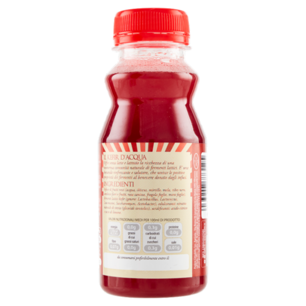 Podere Cittadella Kefir d'Acqua Infuso Frutti Rossi Mirtillo, Sambuco, Ribes & Rosa Canina 250 ml