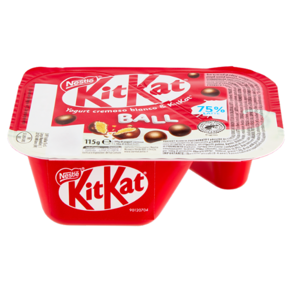 KITKAT Yogurt cremoso bianco & KitKat Ball 115g