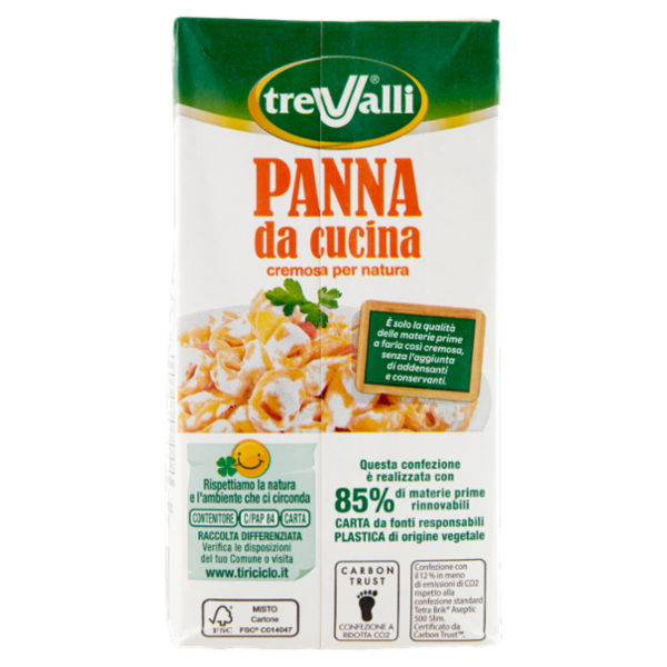 treValli Panna da cucina 500 ml