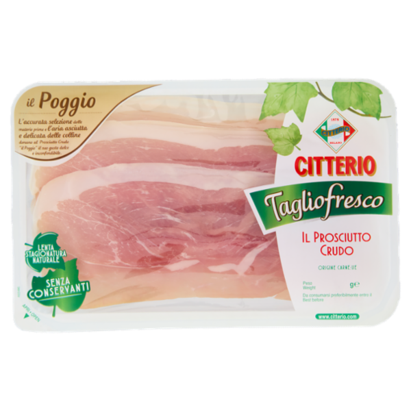 Citterio Tagliofresco il Prosciutto Crudo il Poggio 70 g