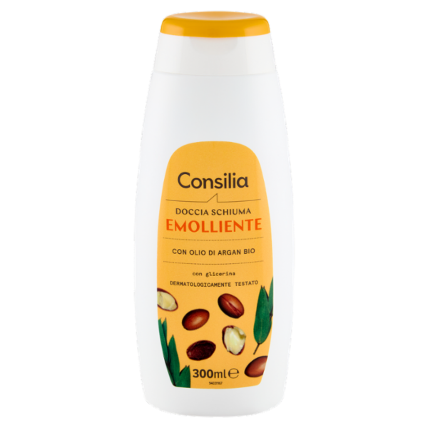 Consilia Doccia Schiuma Emolliente Olio di Argan 300 ml