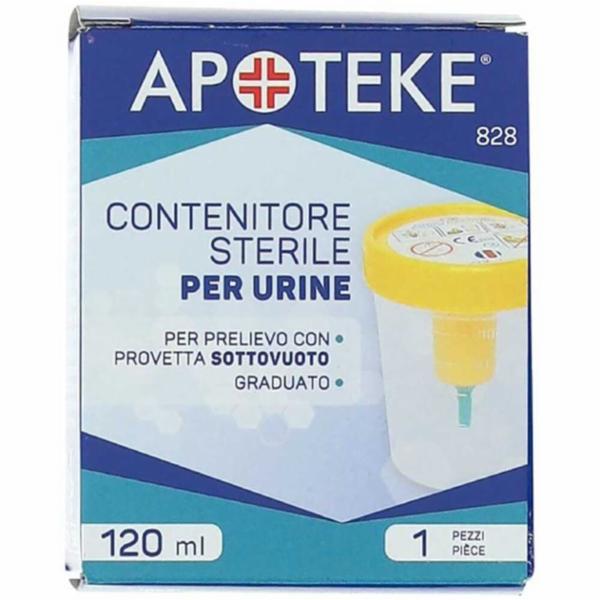 Apoteke Contenitore Sterile Urine S/V 120ml
