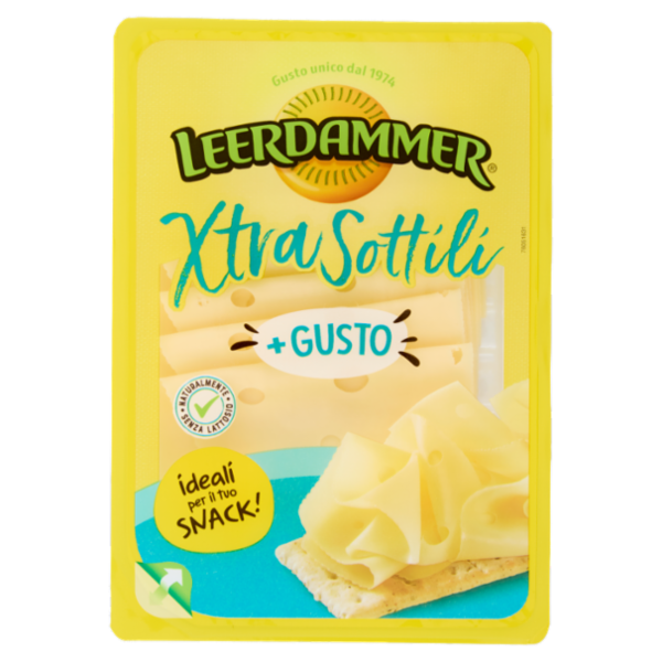 Leerdammer XtraSottili + Gusto Fette 8 x 10 g