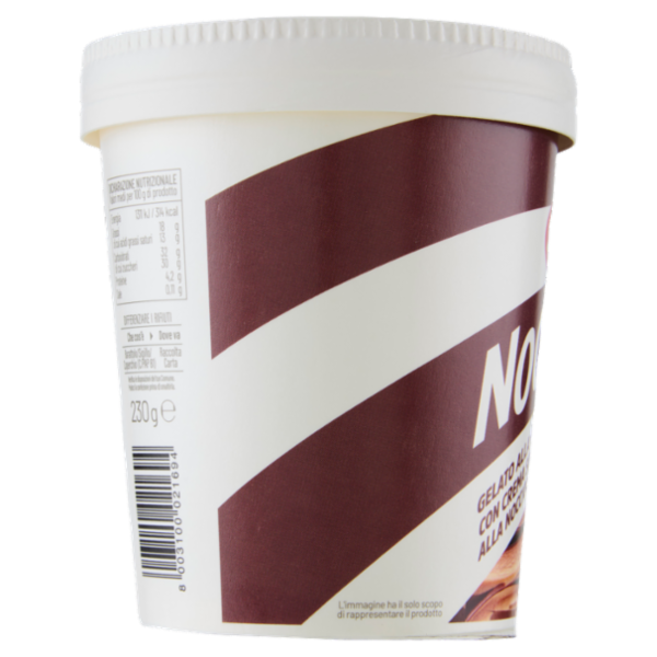 Selex Gelato alla Nocciola con Crema Spalmabile alla Nocciola e Cacao 230 g