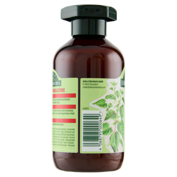 Antica Erboristeria Shampoo Seboregolatore Ortica Capelli grassi 250 ml
