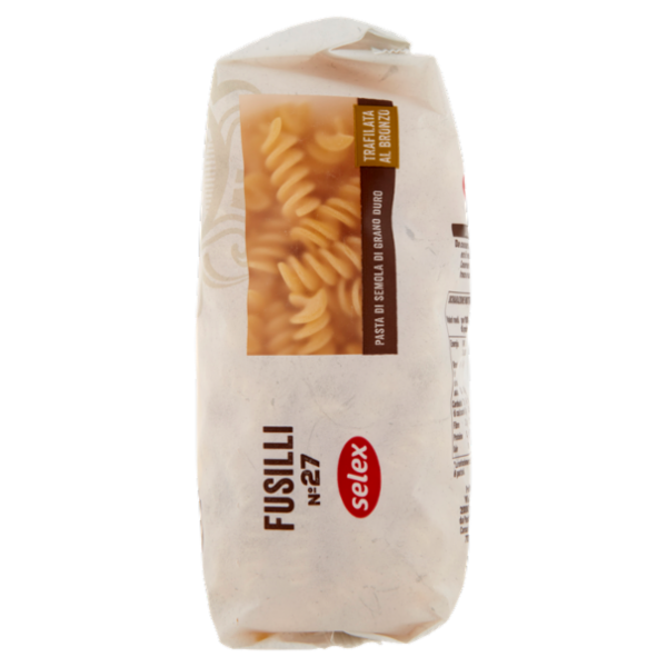 Selex Pasta di Semola Trafilata al Bronzo Fusilli 500 g