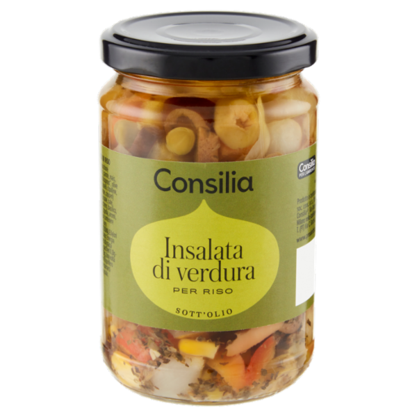 Consilia Insalata di Verdura per Riso all'Olio di Semi di Girasole 285 g