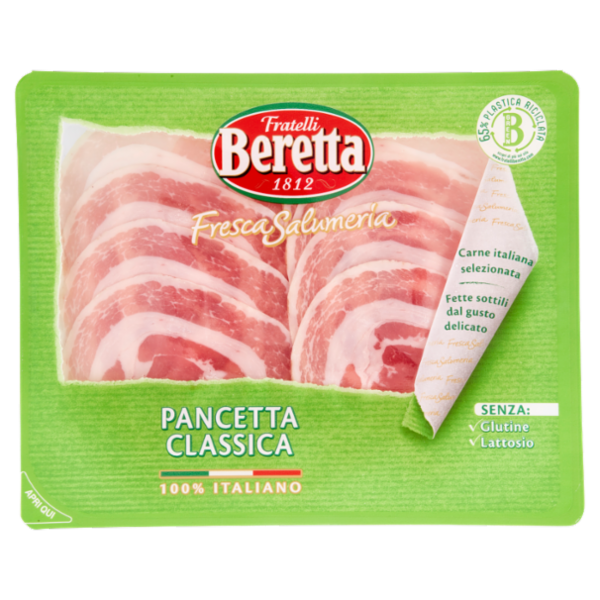 Fratelli Beretta Fresca Salumeria Pancetta Classica 100 g