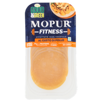 Good & Green Mopur Fitness Affettato 100% Vegetale Al Gusto Di Pollo 90 g
