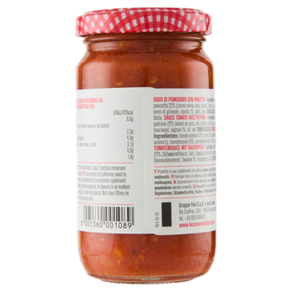 Le Conserve della Nonna Amatriciana 190 g