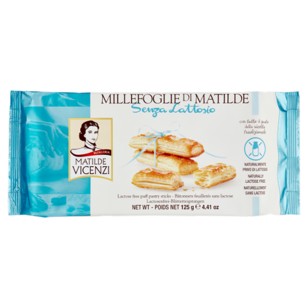 Pasticceria Matilde Vicenzi Millefoglie di Matilde Senza Lattosio 125 g