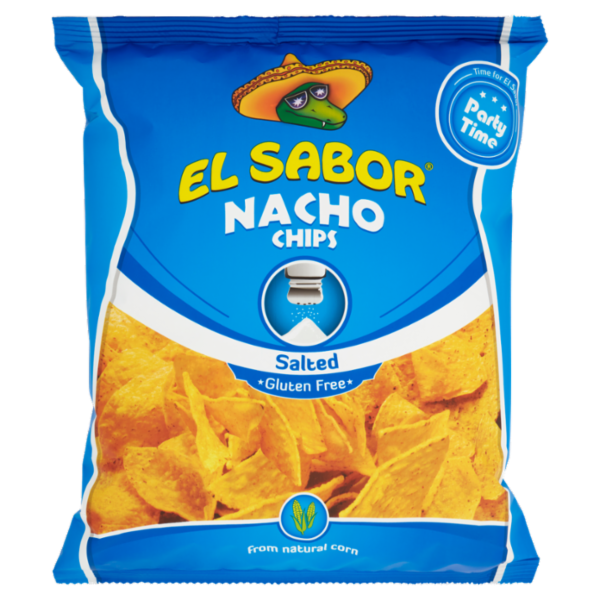 El Sabor Nacho Chips Salted 225 g