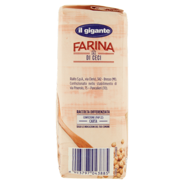 IL GIGANTE Farina di Ceci 500 g