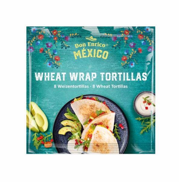 Don Enrico Mexicano 8 Mini Wrap Tortilla Morbide 320 g