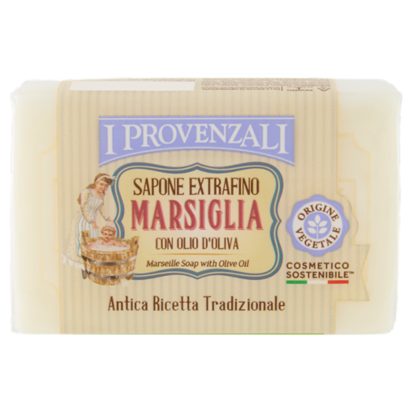 I Provenzali Sapone Extrafino Marsiglia con Olio d'Oliva 150 g