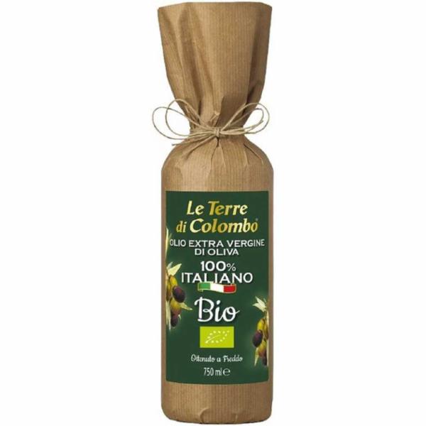 Le Terre Di Colombo Olio Extra Vergine Di Oliva Bio 100% Italiano 750ml