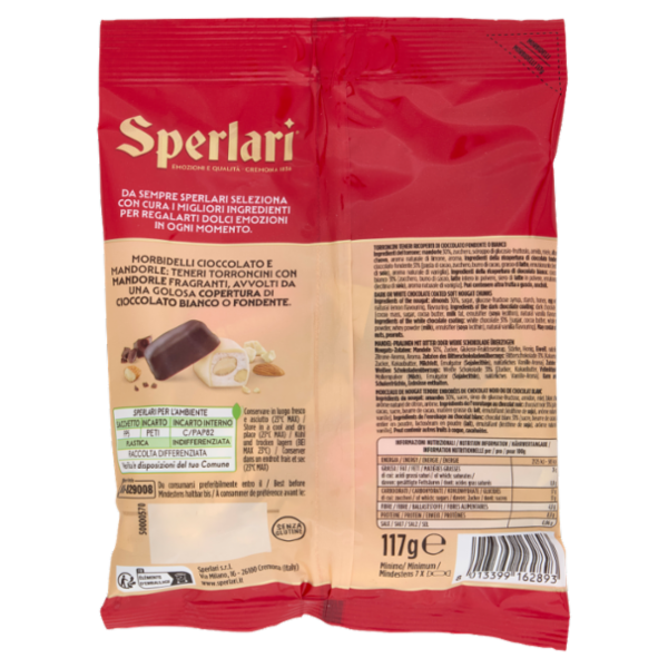 Sperlari Morbidelli Cioccolato e Mandorle 117 g