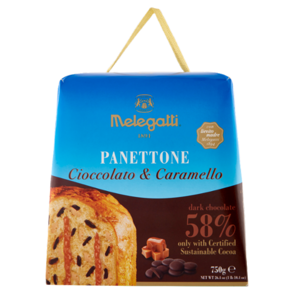 Melegatti 1894 Panettone Cioccolato & Caramello 750 g