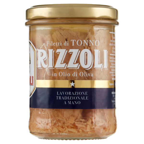 Rizzoli Filetti di Tonno in Olio di Oliva 190 g