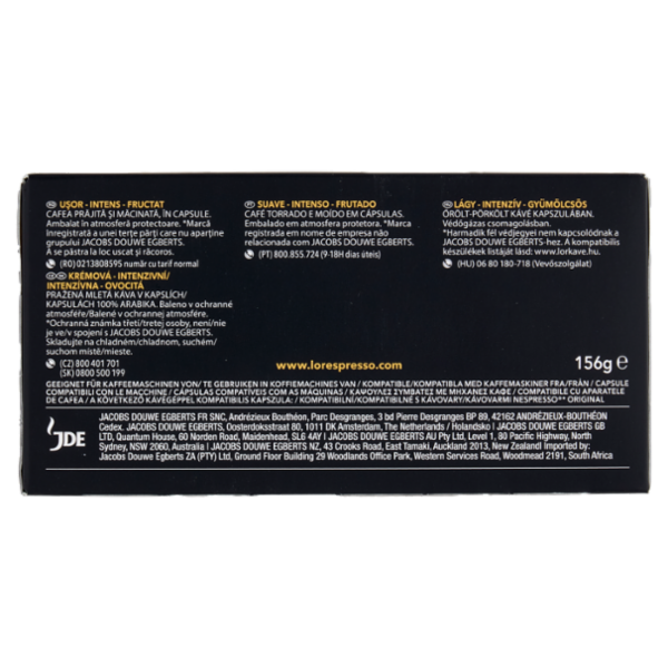 L'OR Barista 13- 30 Capsule Caffè Compatibili con Macchine Nespresso*® Original 156g