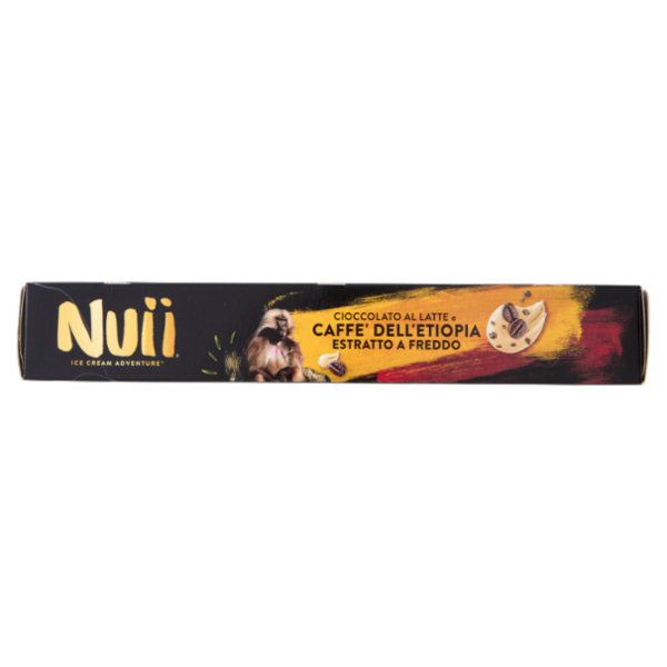 NUII Cioccolato al Latte & Caffè dell'Etiopia estratto a freddo 4x70g