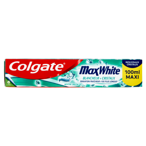 Colgate dentifricio sbiancante Max White Cristalli Bianchi 100 ml