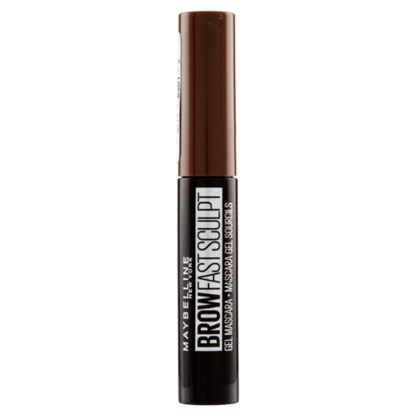 Maybelline New York Gel Mascara Sopracciglia Brow Fast Sculpt, Lunga Tenuta, 04 Marrone 2.8 ml