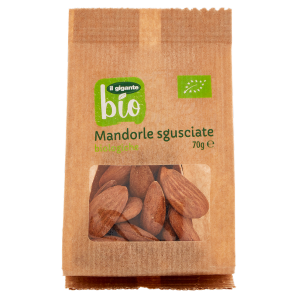 IL GIGANTE bio Mandorle sgusciate biologiche 70 g