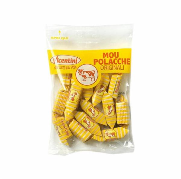Vicentini Caramelle Mou Polacche Originali 200 g
