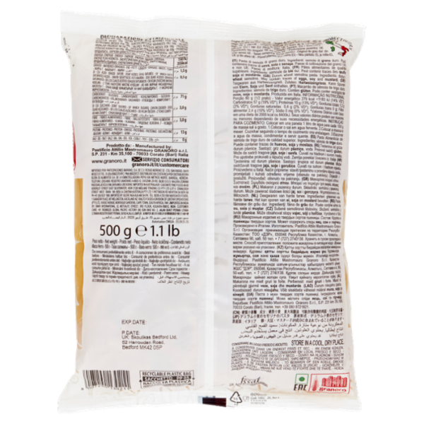 granoro i Classici N. 21 Canneroni 500 g