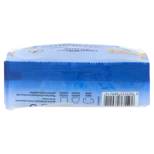 Witor's Bianco Cuore Cioccolato al Latte con Cereali al Cacao 200 g