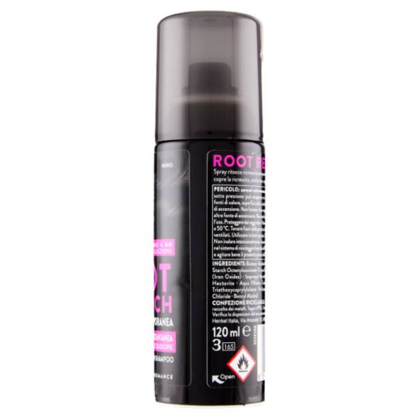 Syoss Root Retouch Colorazione Temporanea Nero 120 ml