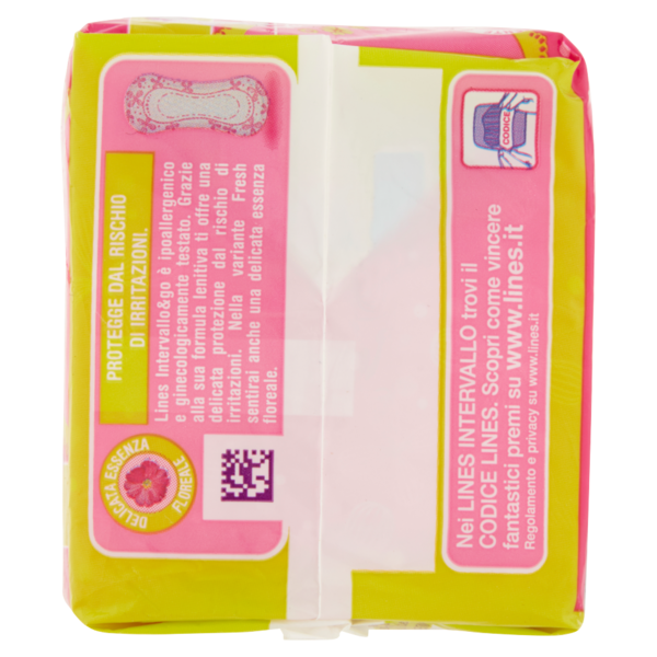 Lines intervallo & go Regular Fresh 20+4 pz