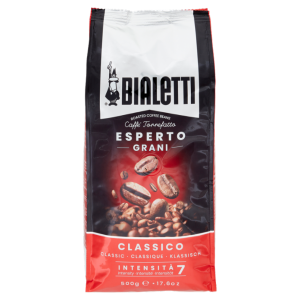 Bialetti Caffè Torrefatto Esperto Grani Classico 500 g