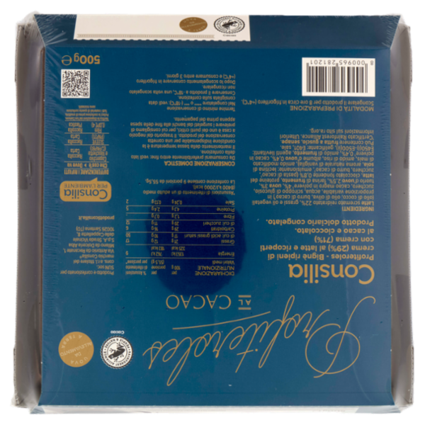 Consilia Profiteroles Congelato 500 g